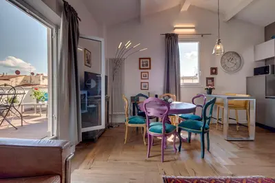 Cucina o angolo cottura di Badesse terrace