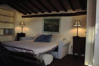 Letto o letti in una camera di Residenza dei Medici Palace Cristina