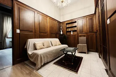 Area soggiorno di Da Mario in Florence Guesthouse