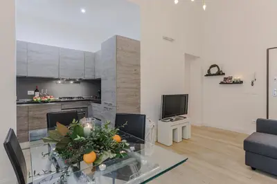 TV o dispositivi per l'intrattenimento presso Sophie's Flat Florence