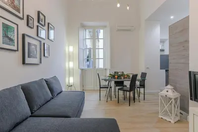 Area soggiorno di Sophie's Flat Florence