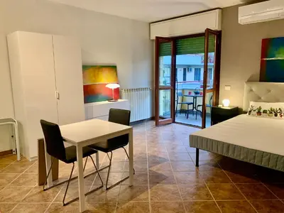 Letto o letti in una camera di La casa di Carolina
