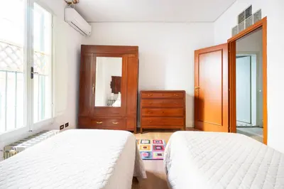 Letto o letti in una camera di Ginori B