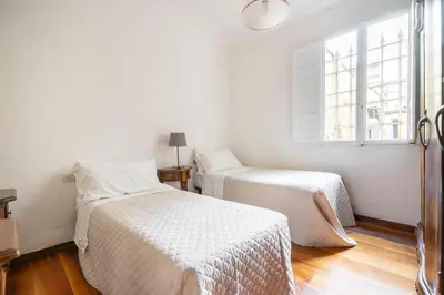 Letto o letti in una camera di Ginori C