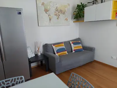 Area soggiorno di Villa Demidoff Apartment