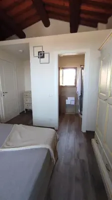 Letto o letti in una camera di Le Macine di San Salvadore