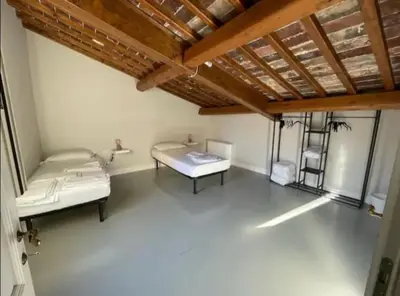 Letto o letti in una camera di Nice And Big Apartment Outside ZTL
