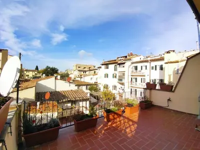 Balcone o terrazza di Serragli Flat Firenze by Charming Italy Tour