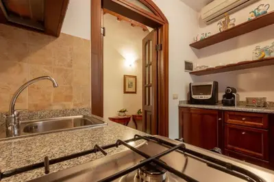 Cucina o angolo cottura di Ponte Vecchio - Appartamento Oltrarno Ruby