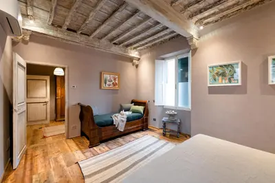 Letto o letti in una camera di Borgo Signature Rooms