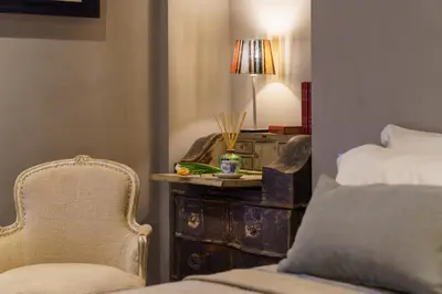 Area soggiorno di Borgo Signature Rooms
