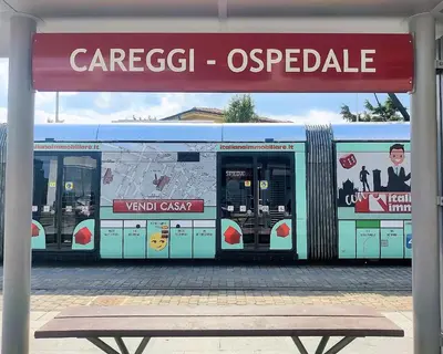 Planimetria di MAISON VEZZANI - Careggi - 2 terrazze private, parcheggio