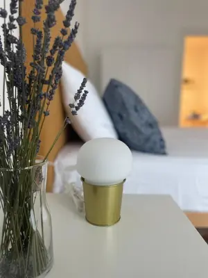 Letto o letti in una camera di Romeo’s apartment a Firenze