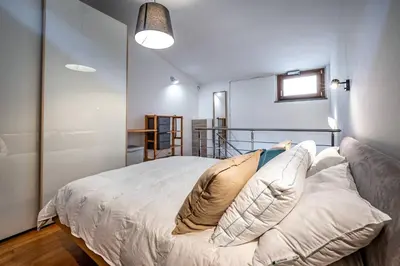 Letto o letti in una camera di YID Oltrarno segreto