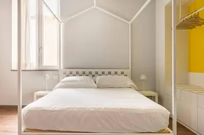 Letto o letti in una camera di ECOZYHOUSE
