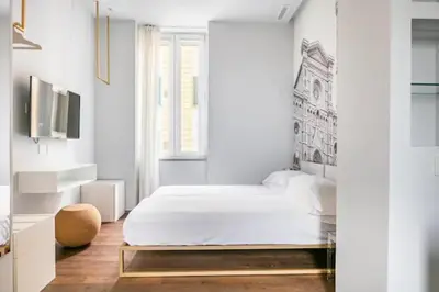Letto o letti in una camera di ECOZYHOUSE