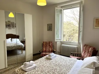 Letto o letti in una camera di Residenza La Libertà