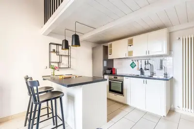 Cucina o angolo cottura di Porcellana Double