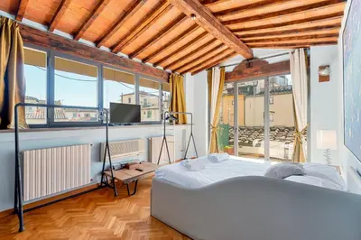 Letto o letti in una camera di The Art Luxury Home