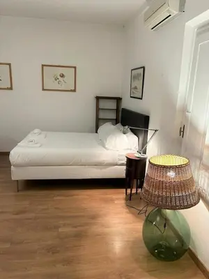 Letto o letti in una camera di Vespucci Florence Studio