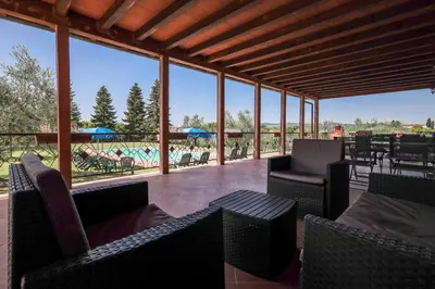 Piscina di Agriturismo Michelangelo o nelle vicinanze