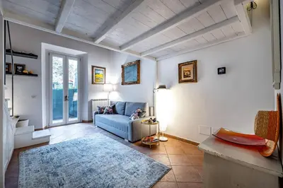 Letto o letti in una camera di YID Masaccio