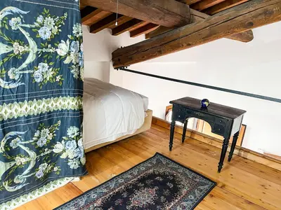 Area soggiorno di Paradise Convent apartment
