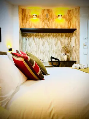 Letto o letti in una camera di Lucentum