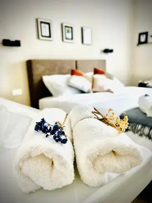 Letto o letti in una camera di Lucentum