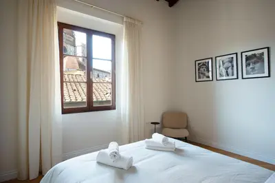 Letto o letti in una camera di Windows on Dome Luxury Rooftop