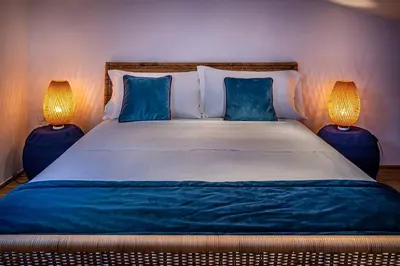 Letto o letti in una camera di YiD Penthouse on Florence River with parking