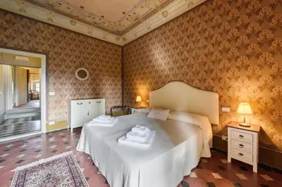 Letto o letti in una camera di Villa Moriana by Mmega