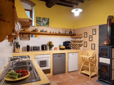 Cucina o angolo cottura di Holiday Home La Valle by Interhome