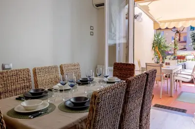 Area soggiorno di Florencia Luxury Apartament