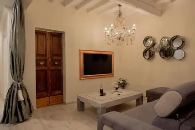 Area soggiorno di Florencia Luxury Apartament