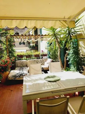 Area soggiorno di Florencia Luxury Apartament