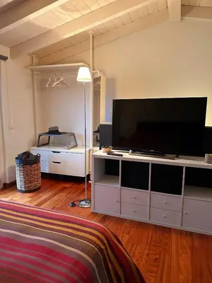 TV o dispositivi per l'intrattenimento presso Firenze Appartamento in attico, con posto auto privato