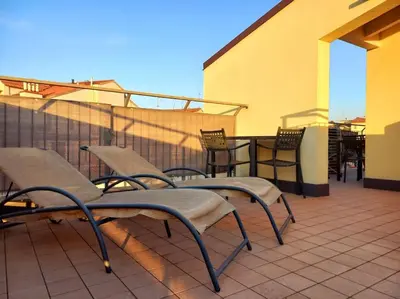 Balcone o terrazza di Firenze Appartamento in attico, con posto auto privato