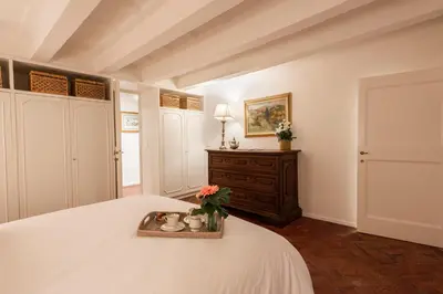 Letto o letti in una camera di Pitti - Tuscan Charming Apartment