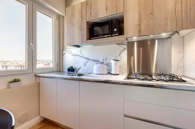 Cucina o angolo cottura di Khione Apartment by Mamo Florence