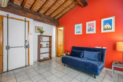 Area soggiorno di Seven House - Sweet Dreams in Florence