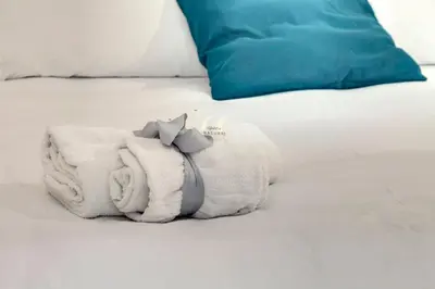 Letto o letti in una camera di Cristofano Studio by Mamo Florence