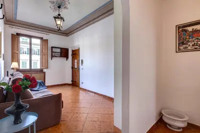 Area soggiorno di Pisana Apartment by Mamo Florence