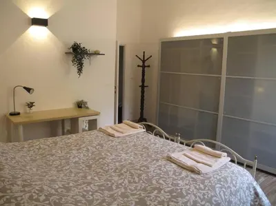 Letto o letti in una camera di Appartamento Santa Croce
