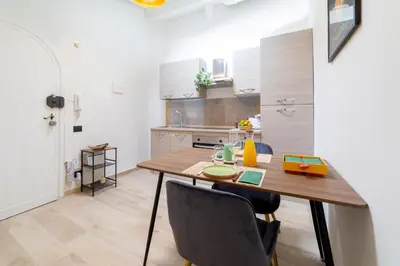 Cucina o angolo cottura di La noce quiet place next to lively San Lorenzo