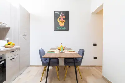 Cucina o angolo cottura di La noce quiet place next to lively San Lorenzo