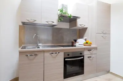 Cucina o angolo cottura di La noce quiet place next to lively San Lorenzo