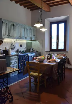 Cucina o angolo cottura di Casa Pina