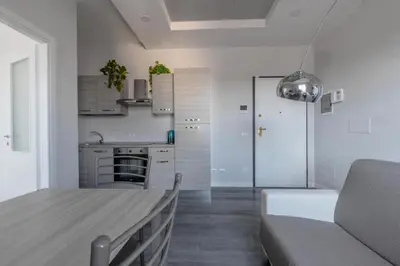 Area soggiorno di cozy apartment