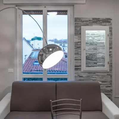 Area soggiorno di cozy apartment